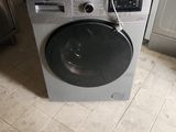 a washer and dryer sitting in a kitchen