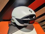 a helmet that is sitting on top of a table