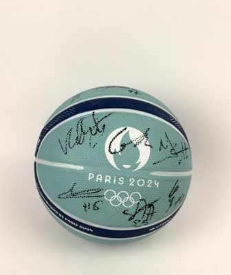 Jeux Olympiques / Paris 2024 Ballon de basket MOLTEN turquoi…