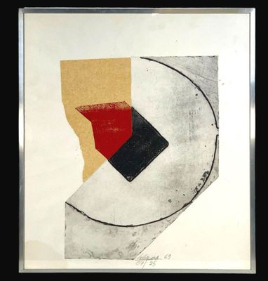 LEHMANN Rolf Otto (1930-2005) : Sans titre.