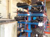 many different types of pipes and pipes in a warehouse