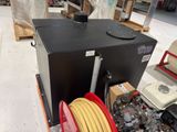 an image of a machine that is in a warehouse