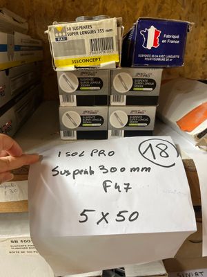 une personne qui montre du doigt un panneau posé sur une étagère