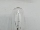 a small light bulb that is on the wall