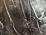 a chalk drawing of a cell phone on a blackboard