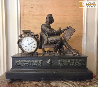 Pendule "le dessinateur" régule