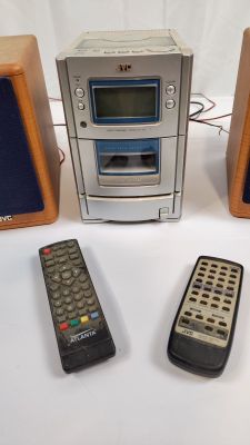 JVC - Micro-chaîne Hi-Fi UX-T55 - CD Cassette Tuner - Active…