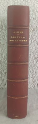 a brown book that is sitting on a table