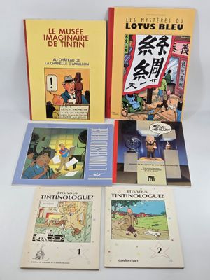quatre livres posés sur une surface blanche, sur lesquels figurent des caractères chinois