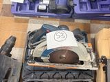 a lot of tools that are sitting on the floor