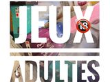 une photo d'un tas de bric-à-brac avec l'inscription « jeux adultes »