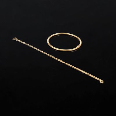 Bracelet jonc en or 18K (750e) - Photo 1