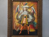 an image of a painting of an angel holding a sword