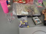 many items that are sitting on a table together
