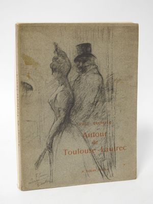the front cover of a book with a drawing of a man and a woman