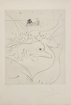 drawing of a drawing of a bird and a bird on a branch