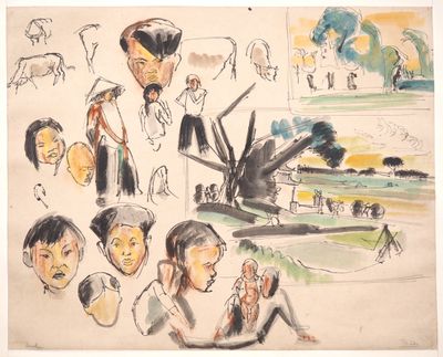 Louis Robert BATE (1898-1948, grand prix de l'Indochine en 1…