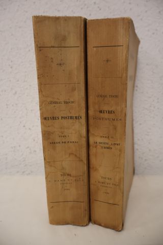 Général TROCHU : Œuvres posthumes. Tours, Mame, 2 vol. in 8°, 189...