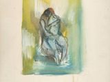 une image d'un tableau représentant un homme assis sur une chaise