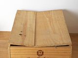 a wooden box that is sitting on a table