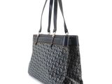 a close up of a handbag on a white background