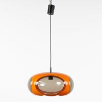 Massive, une suspension « Bug Eye » orange en forme d’OVNI, … (photo 4)