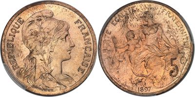 a close up of two pennys on a white background
