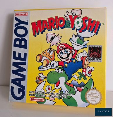 Mario & Yoshi - Nintendo Game Boy - Face avant de la boîte