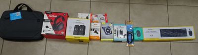 a lot of different items that are on the floor