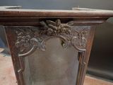 a mirror that is sitting on top of a table
