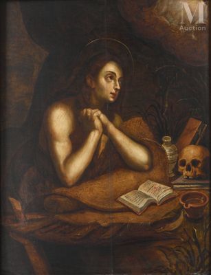an image of a painting of a man sitting at a table with a book