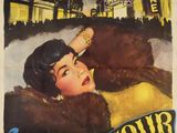a poster for a movie starring a woman with a teddy bear