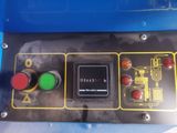 a close up of a control panel on a boat
