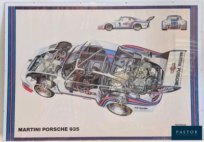 a picture of a picture of a car with a cut out of it