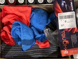 a box full of clothes and other items that are in it