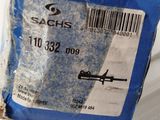 a blue box with a barcode on it sitting on a table