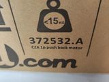 a close up of a box with a clock on it