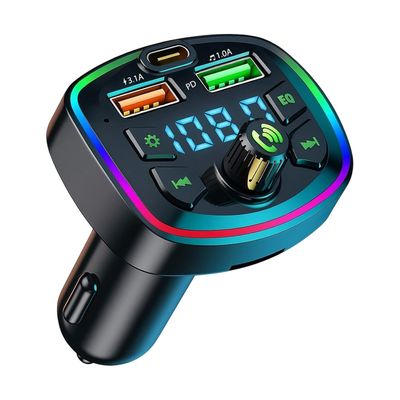 an image of a car charger with a digital display