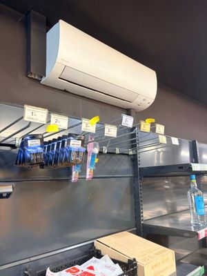 many items on the shelves in the store for sale