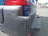 a close up of the rear end of a vehicle