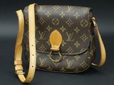 Sac à bandoulière Louis Vuitton en toile Monogram et cuir