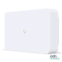 the ubi smart wifi system is shown on a white background