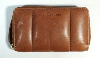 LIEBESKIND Portefeuille en cuir marron