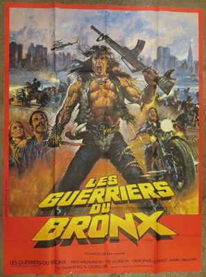 a movie poster for the film the defenders of bronxx