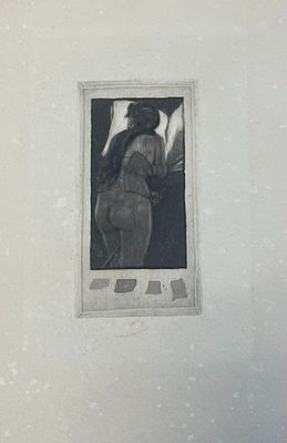 Félicien ROPS(1833-1898) : Petite sorcière (départ pour le S… - Photo 1