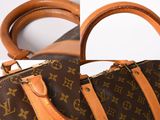 louis vuitton monogram canvas and leather handbag