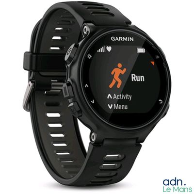 a close up of a smart watch on a white background