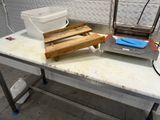 an image of a table with a lot of items on it