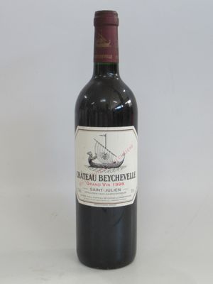 a bottle of wine that is sitting on a table