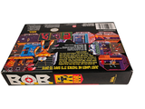 a box with a game inside of it on a white background